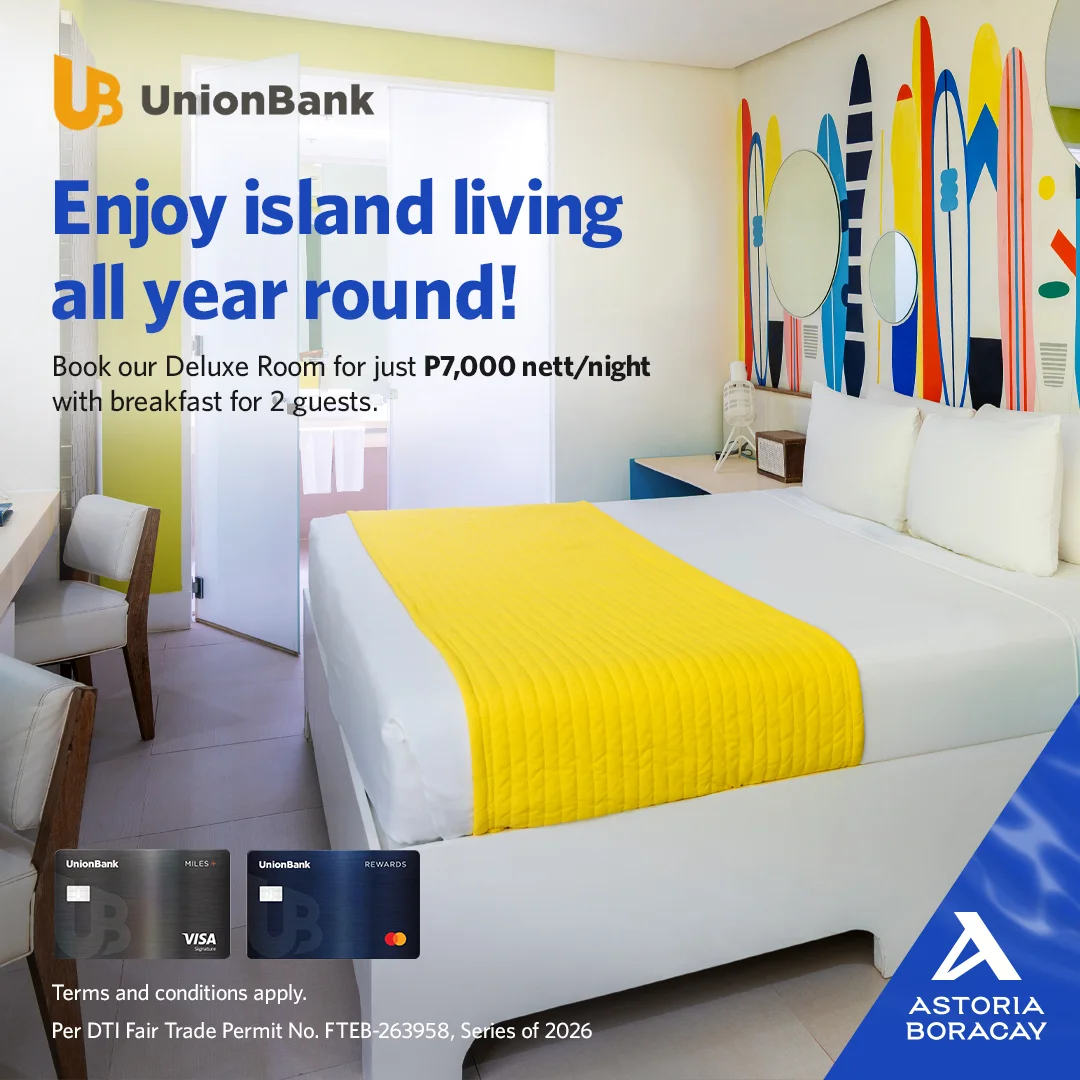 UnionBank Promo - Astoria Boracay